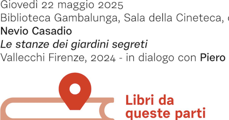 Libri da queste parti: Le stanze dei giardini segreti